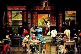 老舍茶馆照片,穿越时光的京味风情